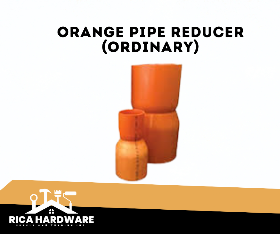 ORANGE PIPE REDUCER (2X10, 3X10, 4X10)