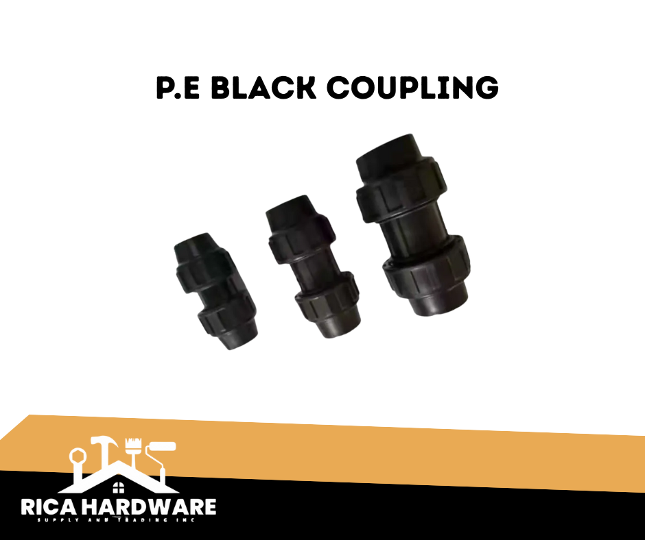 P.E BLACK COUPLING
