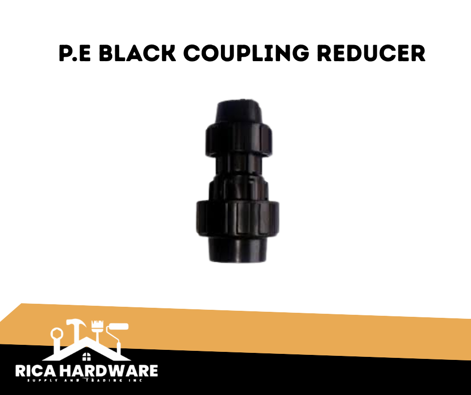 P.E BLACK COUPLING REDUCER