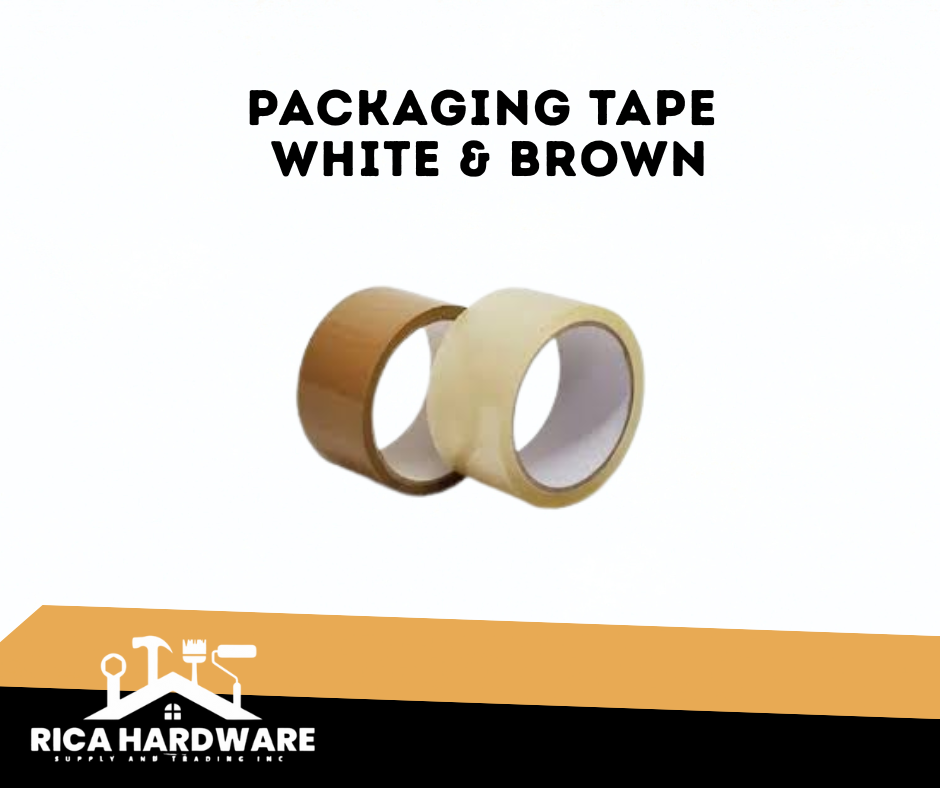 PACKAGING TAPE (BROWN & CLEAR)
