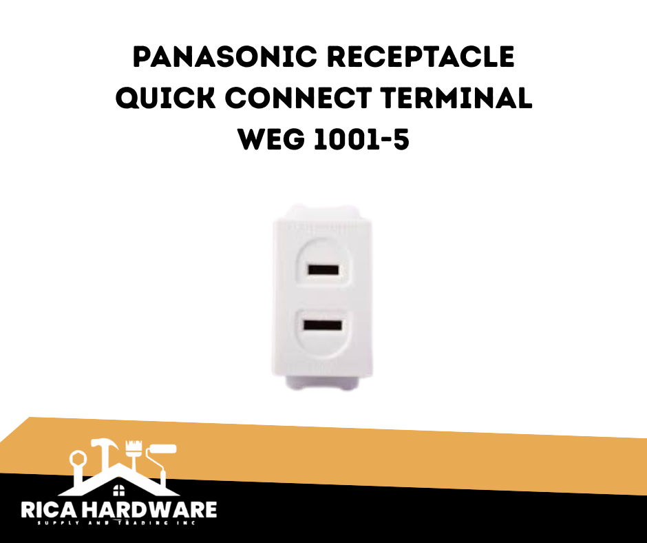 PANASONIC RECEPTACLE QUICK CONNECT TERMINAL WEG 1001-5