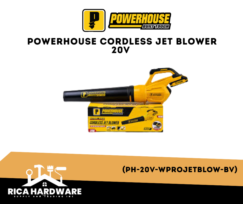 POWERHOUSE CORDLESS JET BLOWER 20V (PH-20V-WPROJETBLOW-BV)