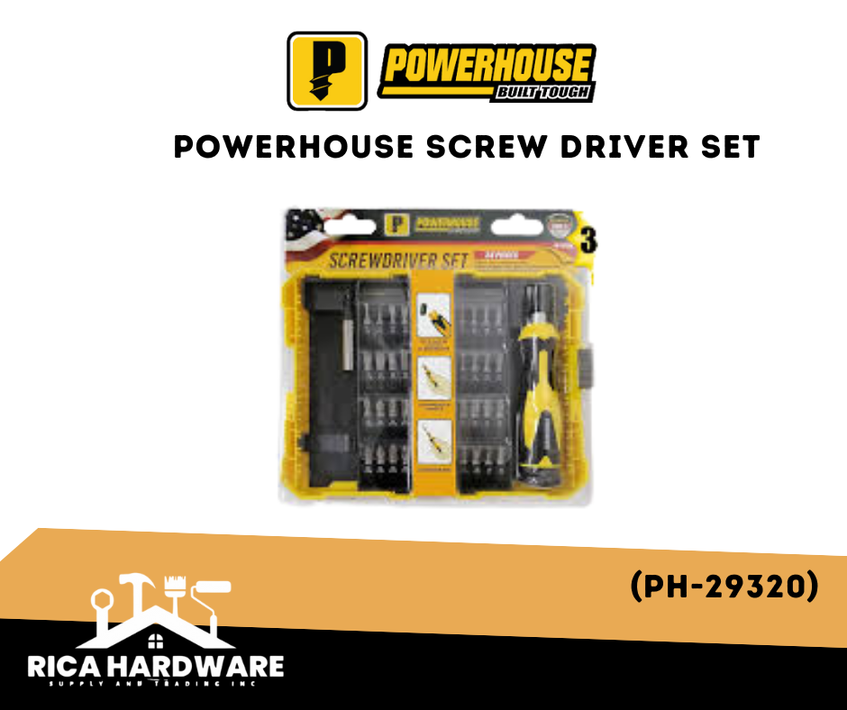 POWERHOUSE SCREW DRIVER SET (PH-29320)