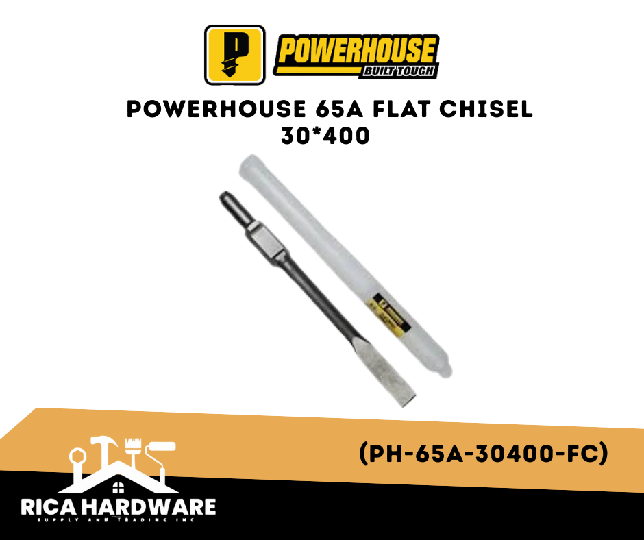 POWERHOUSE 65A FLAT CHISEL 30*400 (PH-65A-30400-FC)