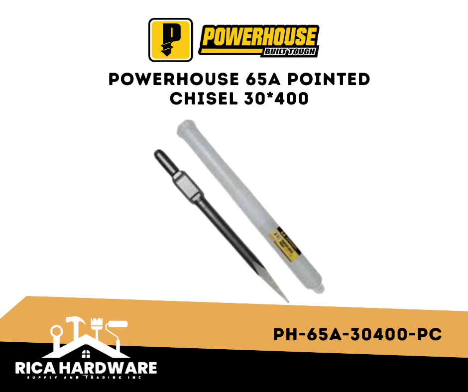 POWERHOUSE PH-65A-30400-PC 65A POINTED CHISEL 30*400