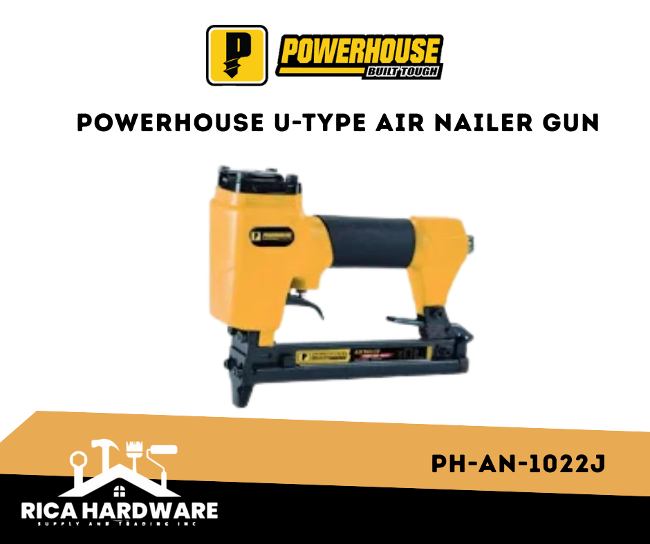 POWERHOUSE PH-AN-1022J U-TYPE AIR NAILER GUN