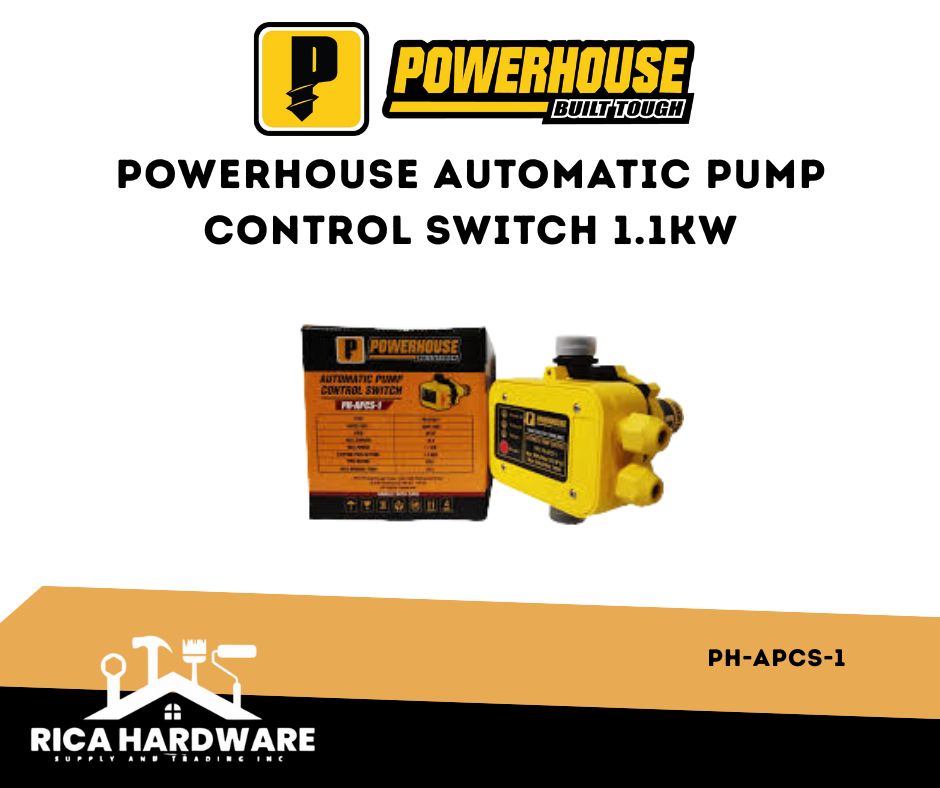 POWERHOUSE PH-APCS-1 AUTOMATIC PUMP CONTROL SWITCH 1.1KW