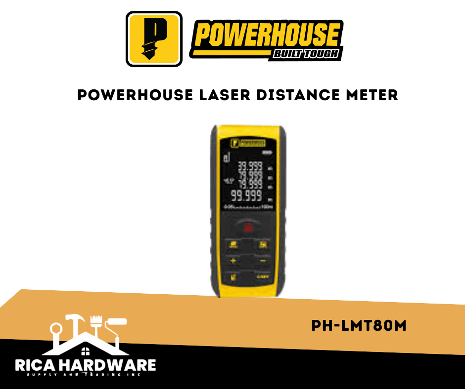 POWERHOUSE PH-LMT80M LASER DISTANCE METER
