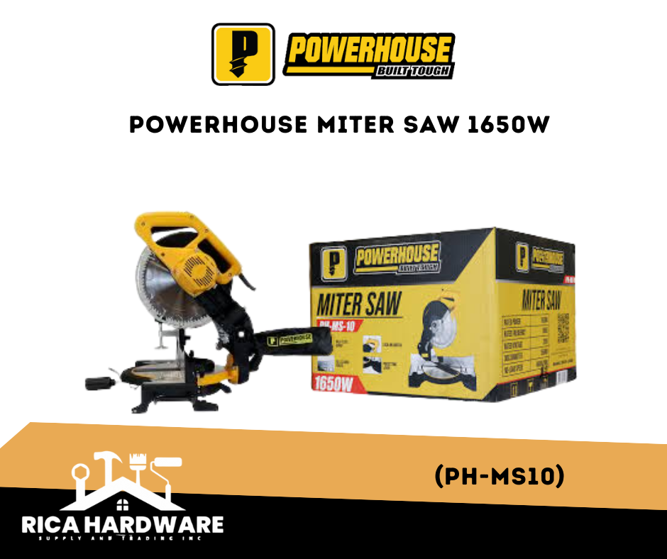 POWERHOUSE MITER SAW 1650W (PH-MS10)