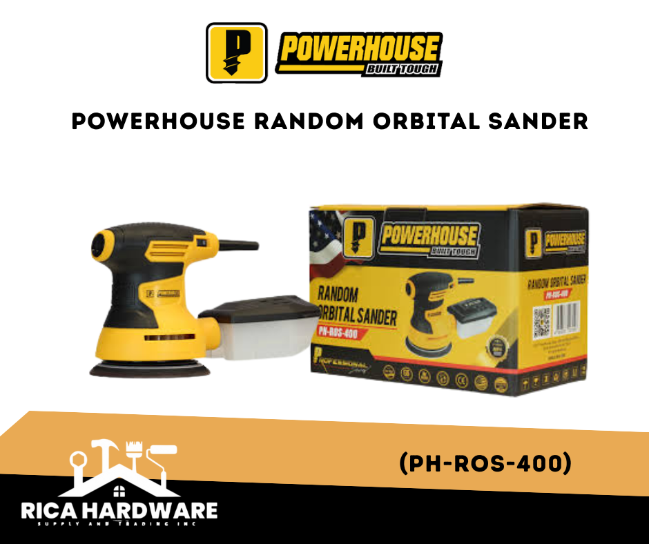POWERHOUSE RANDOM ORBITAL SANDER (PH-ROS-400)