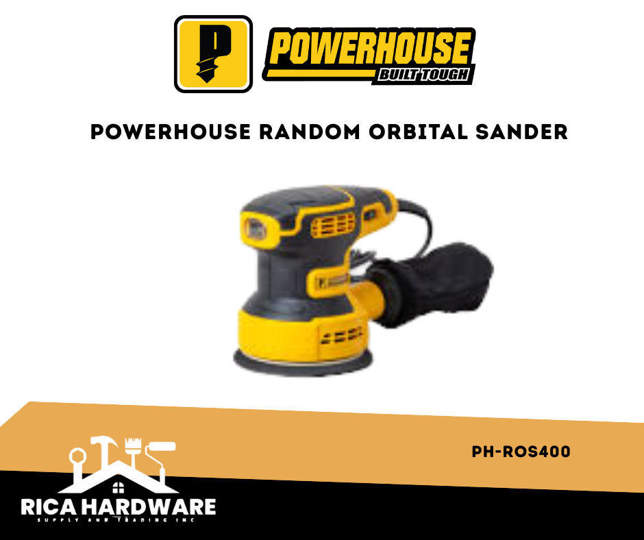 POWERHOUSE PH-ROS400 RANDOM ORBITAL SANDER