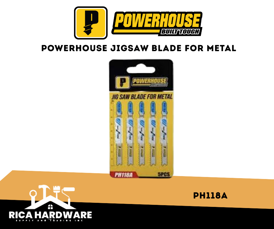 POWERHOUSE JIGSAW BLADE FOR METAL PH118A