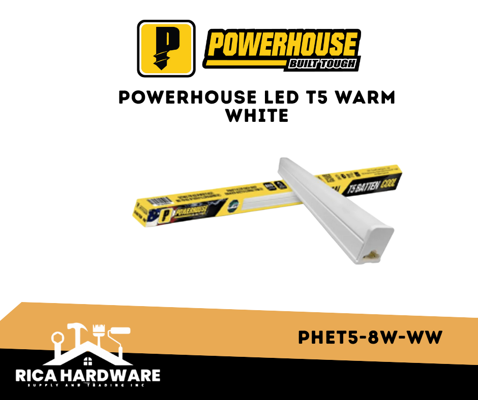 POWERHOUSE PHET5-8W-WW LED T5 WARM WHITE