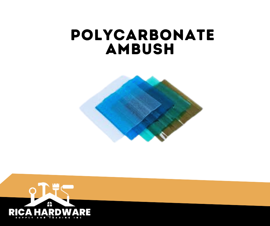 POLY CABONATE EMBUSH
