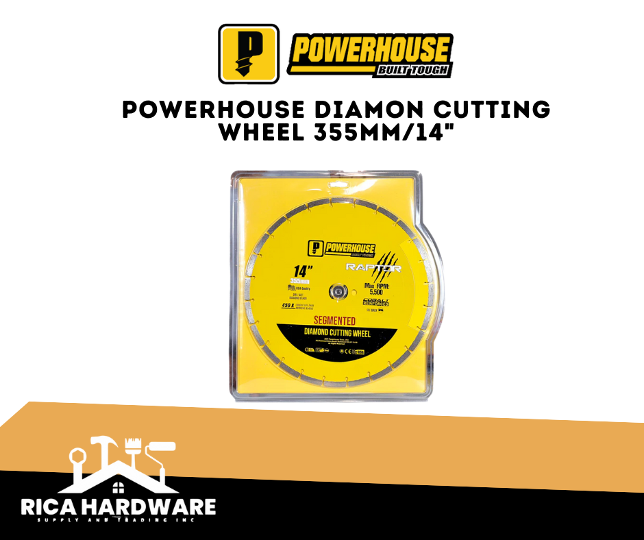 POWERHOUSE DIAMON CUTTING WHEEL 355MM/14"