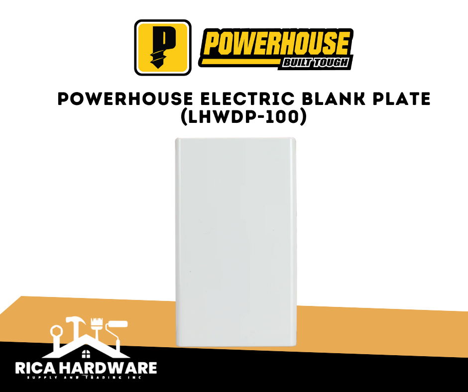 POWERHOUSE BLANK PLATE (LHWDP-100)