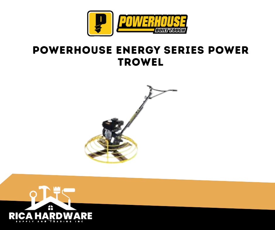 POWERHOUSE ENERGY SERIES POWER TROWEL