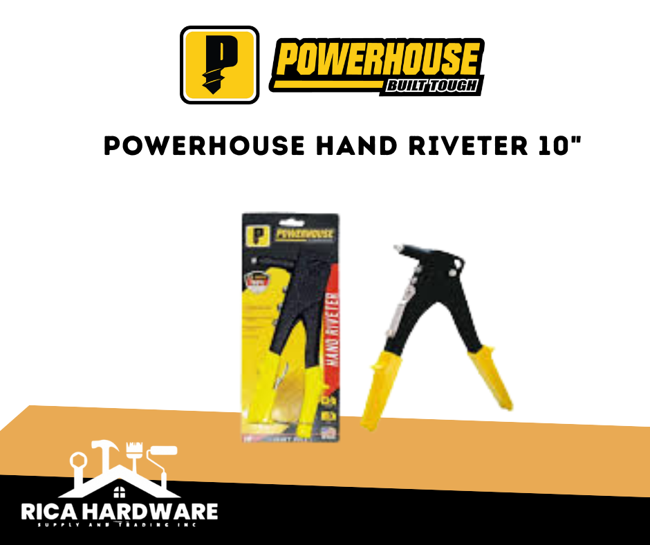 POWERHOUSE HAND RIVETER 10"HEAVY DUTY