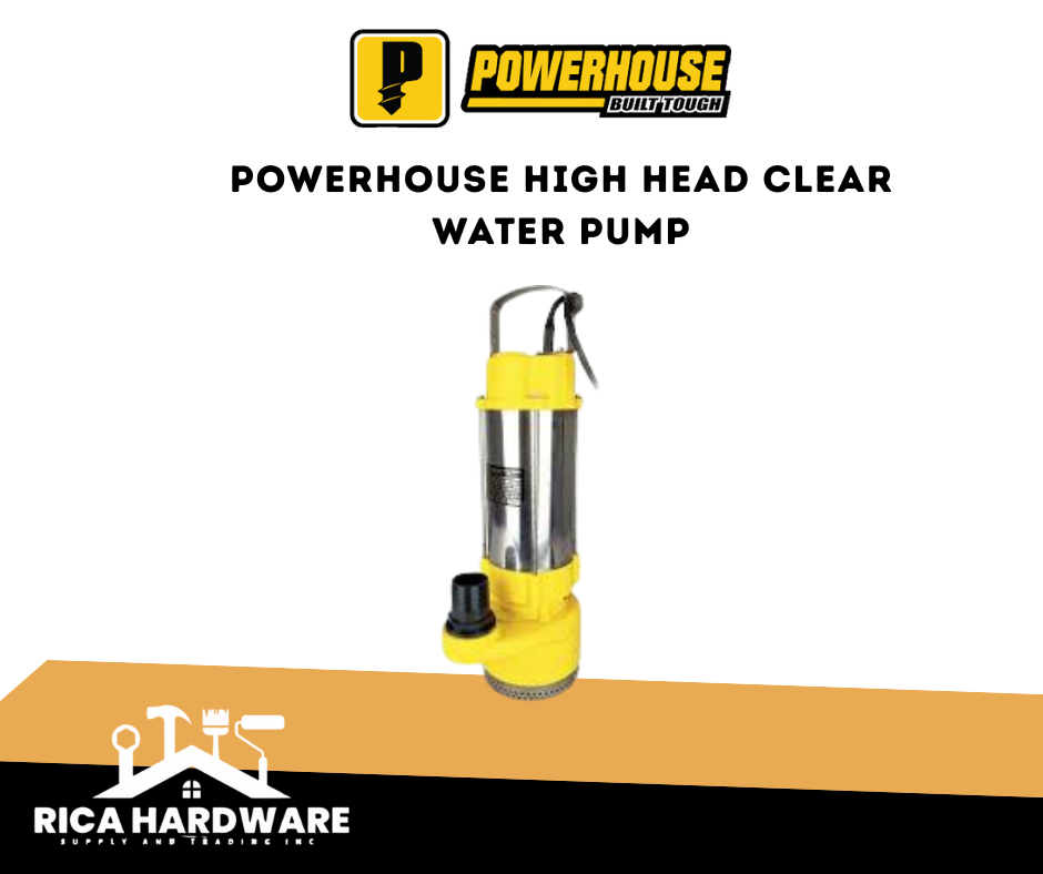 POWERHOUSE HIGH HEAD CLEAR WATER PUMP