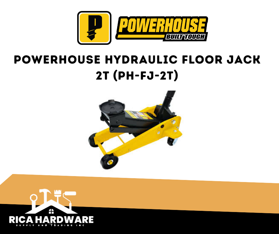 POWERHOUSE HYDRAULIC FLOOR JACK 2T (PH-FJ-2T)