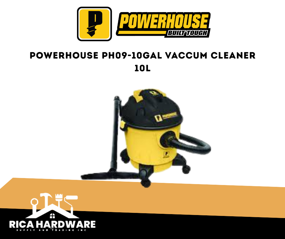 POWERHOUSE PH09-10GAL VACCUM CLEANER 10L