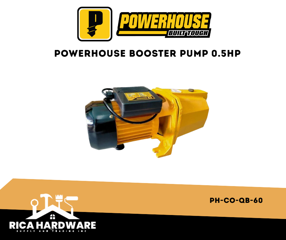 POWERHOUSE PH-CO-QB-60 BOOSTER PUMP 0.5HP