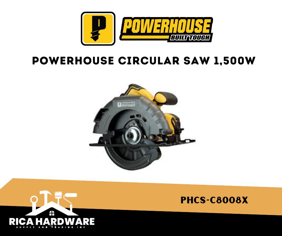 POWERHOUSE PHCS-C8008X CIRCULAR SAW 1,500W
