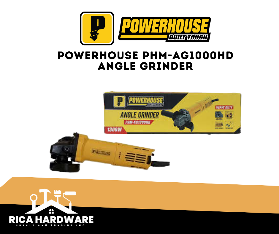 POWERHOUSE PHM-AG1300HD ANGLE GRINDER
