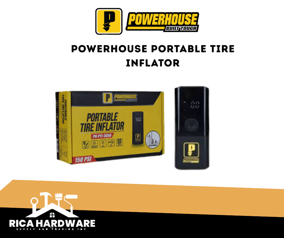POWERHOUSE PORTABLE TIRE INFLATOR