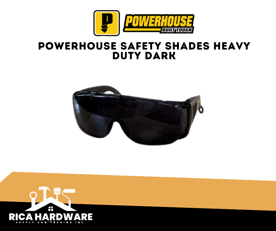 POWERHOUSE SAFETY SHADES (HEAVY DUTY) DARK