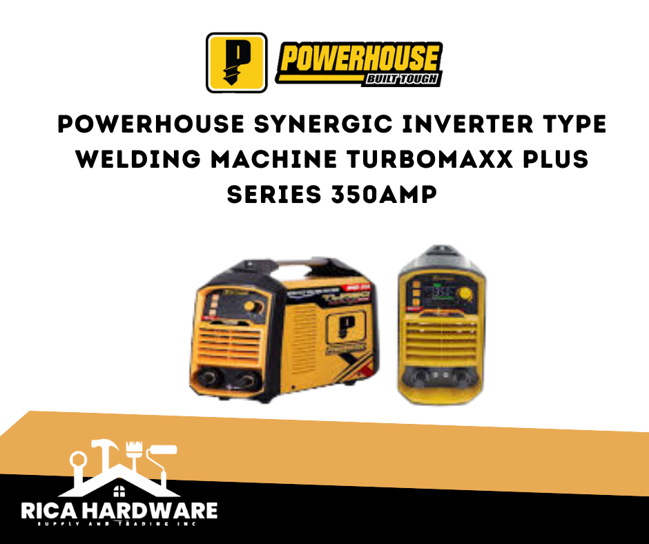 POWERHOUSE SYNERGIC INVERTER TYPE WELDING MACHINE TURBOMAXX PLUS SERIES 350AMP