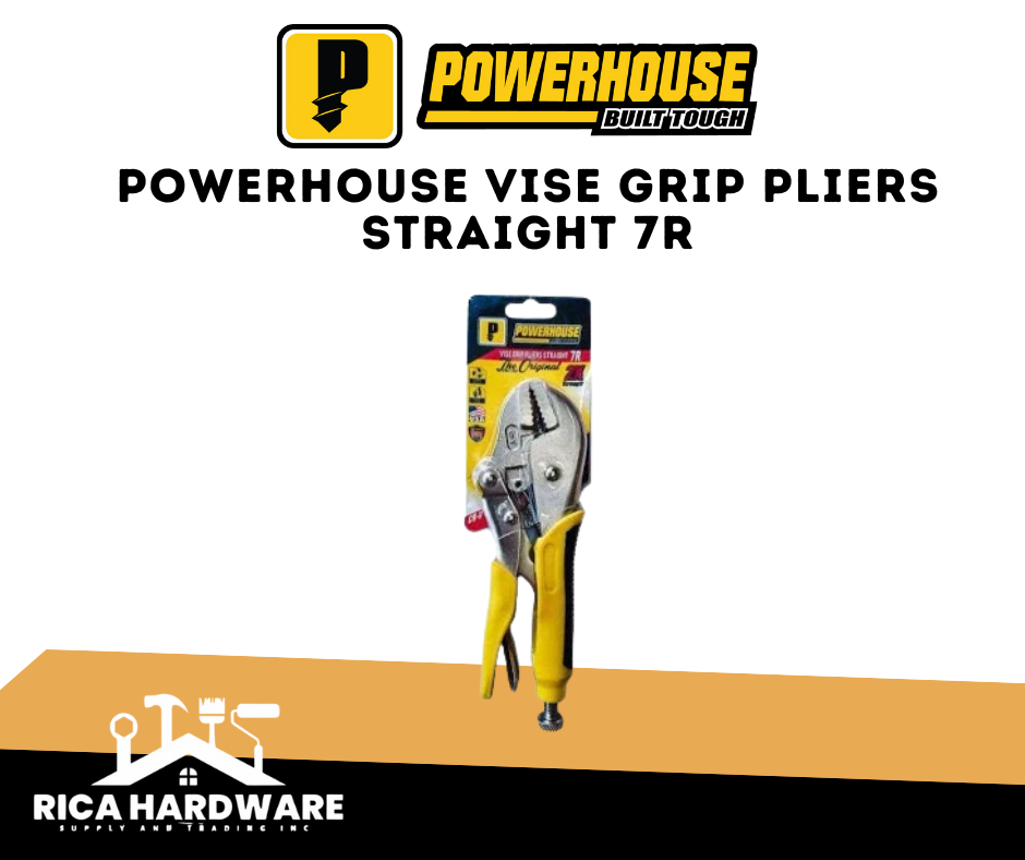 POWERHOUSE VISE GRIP PLIERS STRAIGHT 7R (CV-R)