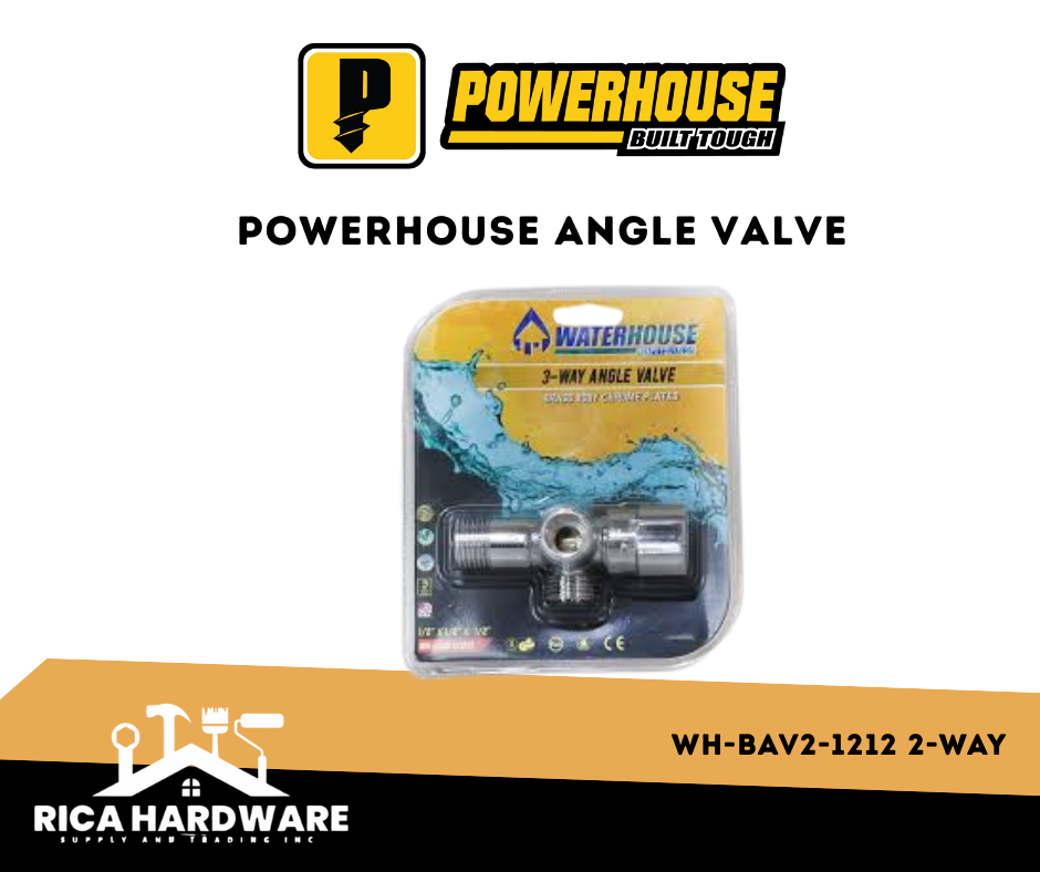 POWERHOUSE WH-BAV2-1212 2-WAY ANGLE VALVE