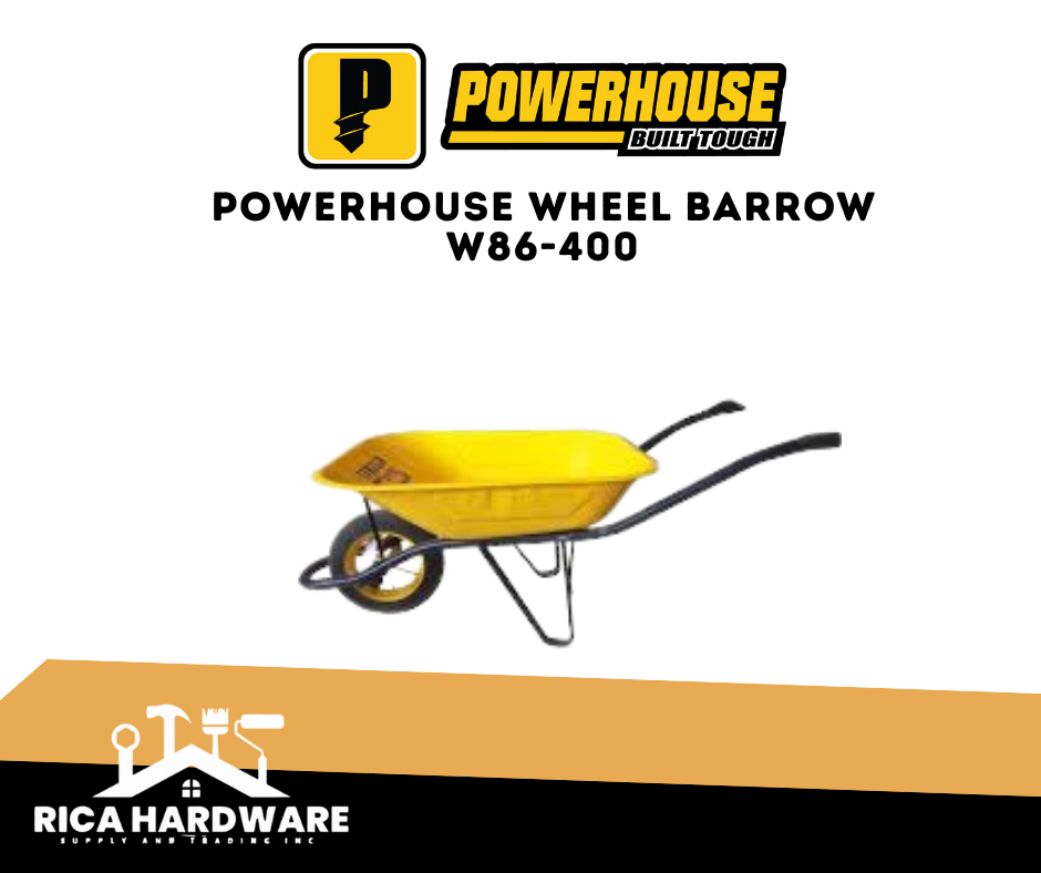 POWERHOUSE WHEEL BARROW W86-400