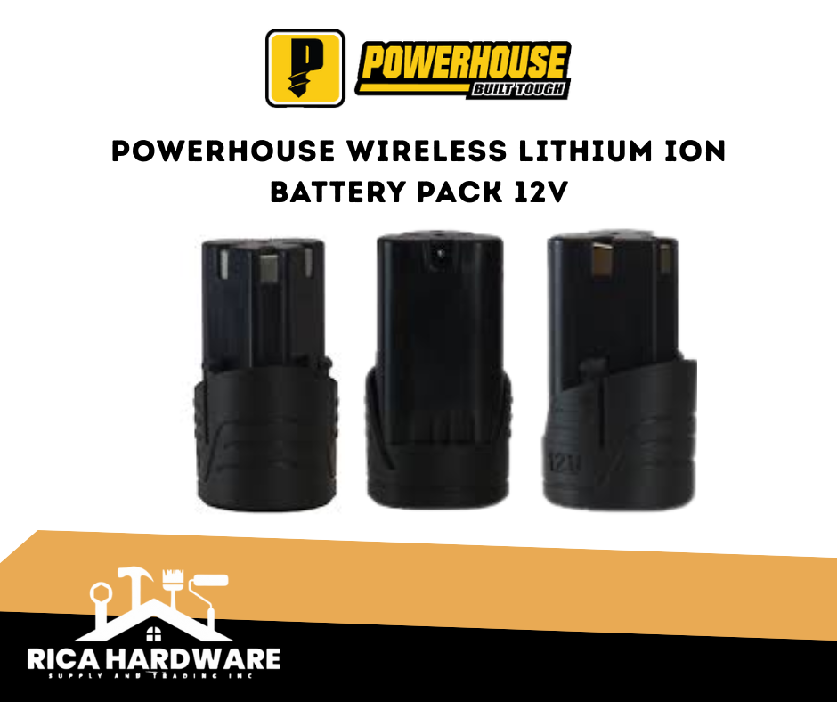 POWERHOUSE WIRELESS LITHIUM ION BATTERY PACK 12V