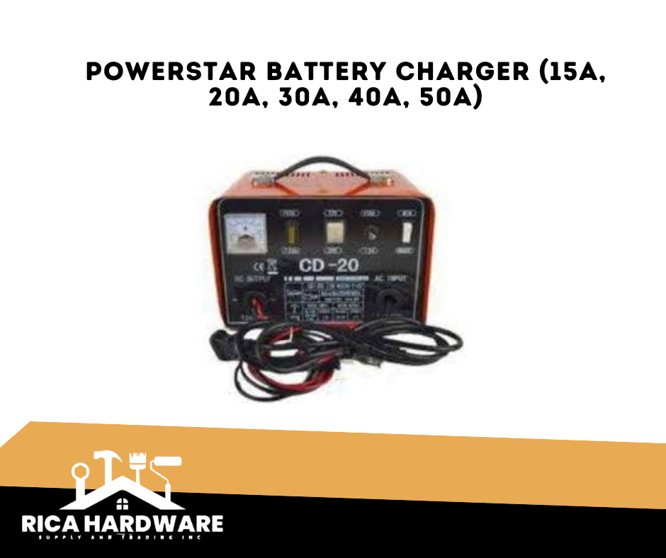 POWERSTAR BATTERY CHARGER (15A, 20A, 30A, 40A, 50A)