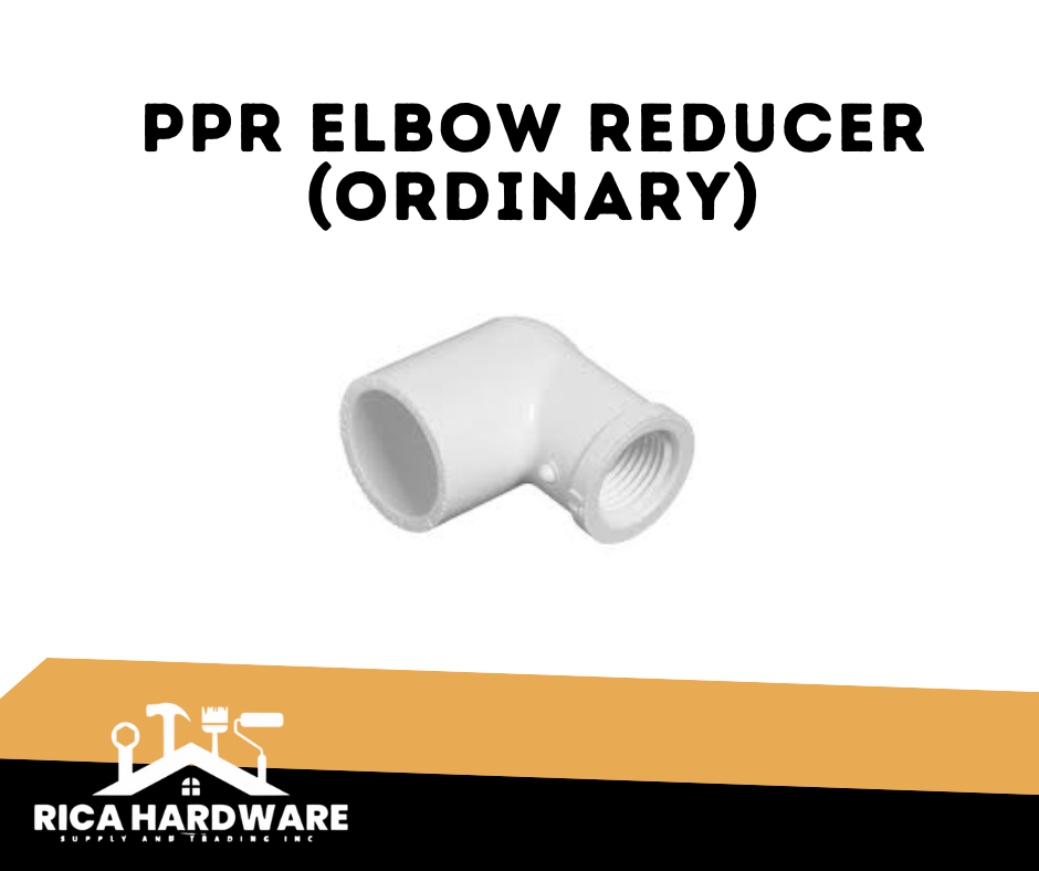 PPR ELBOW REDUCER (ORDINARY)