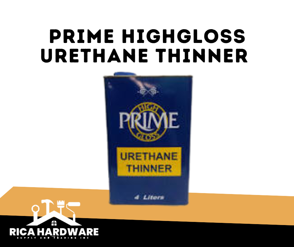 PRIME HIGH GLOSS URETHANE THINNER 4L