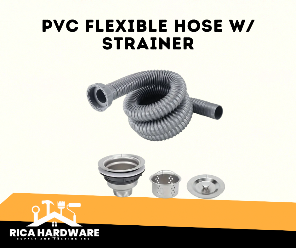 PVC FLEXIBLE HOSE W/ STRAINER