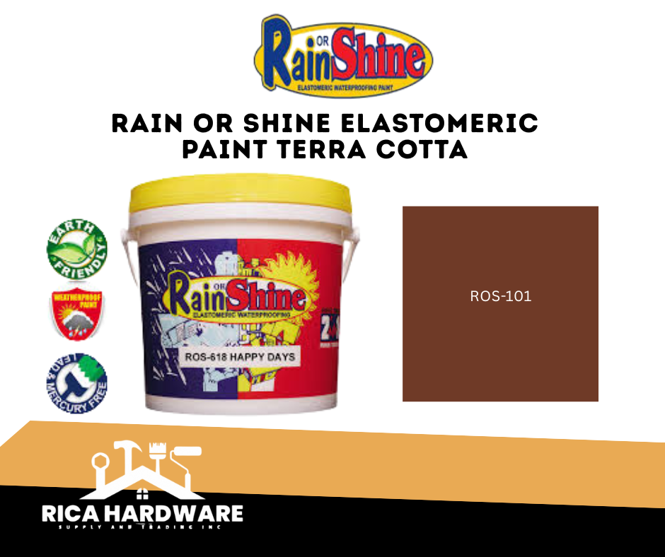 RAIN OR SHINE ROS 101 TERRA COTTA