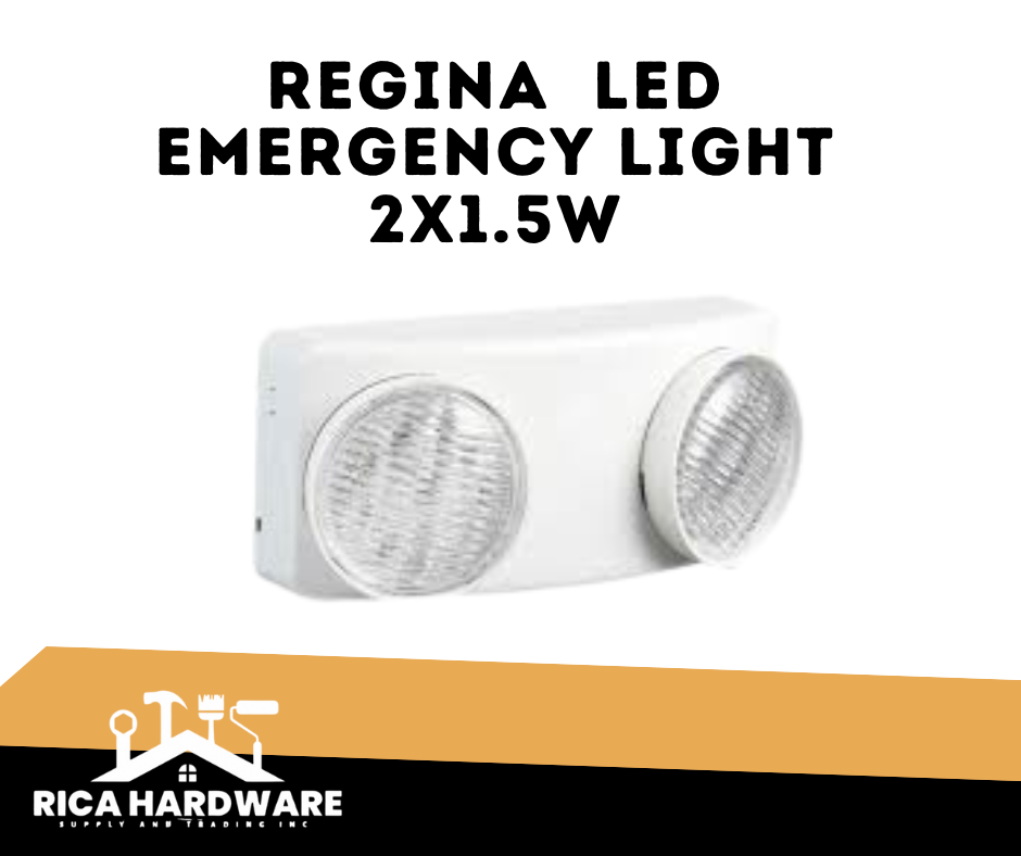 REGINA LED EMERGENCY LIGHT 2x1.5W