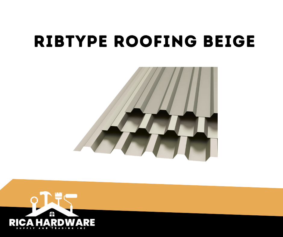 RIBTYPE ROOFING BEIGE