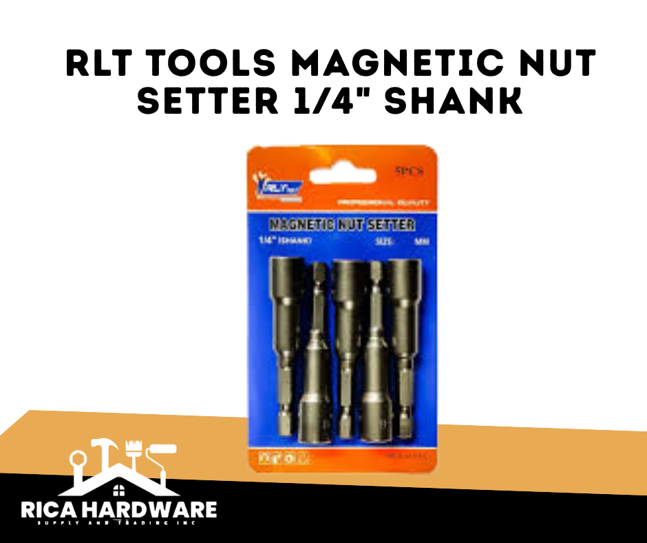 RLT TOOLS MAGNETIC NUT SETTER 1/4" SHANK