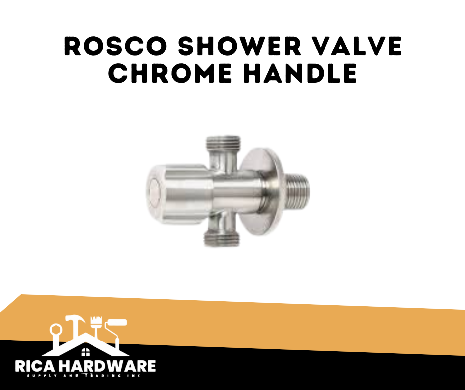 ROSCO SHOWER VALVE CHROME HANDLE