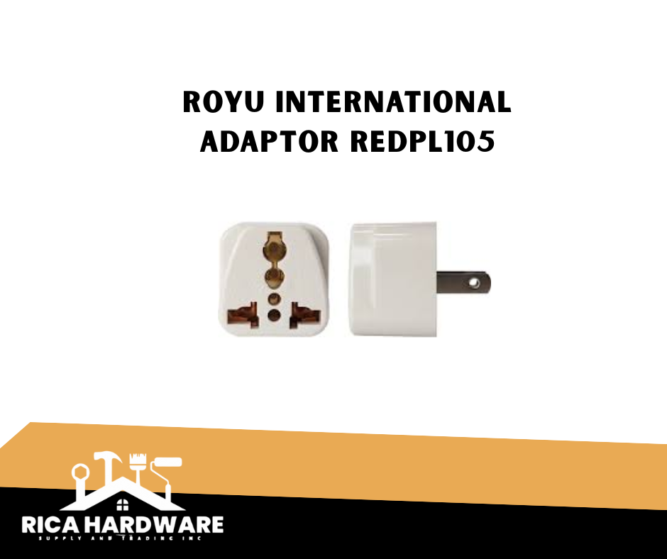 ROYU INTERNATIONAL ADAPTOR REDPL105