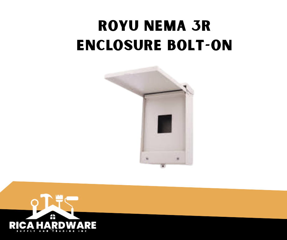 ROYU NEMA 3R ENCLOSURE BOLT-ON