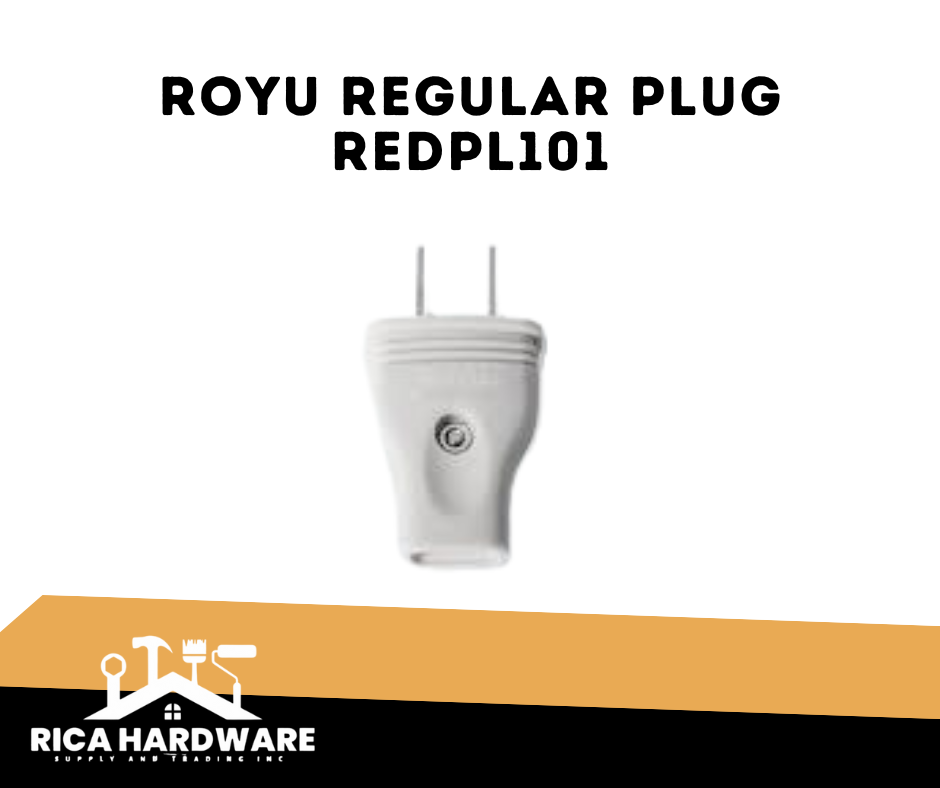 ROYU ELECTRICAL REGULAR PLUG REDPL 101
