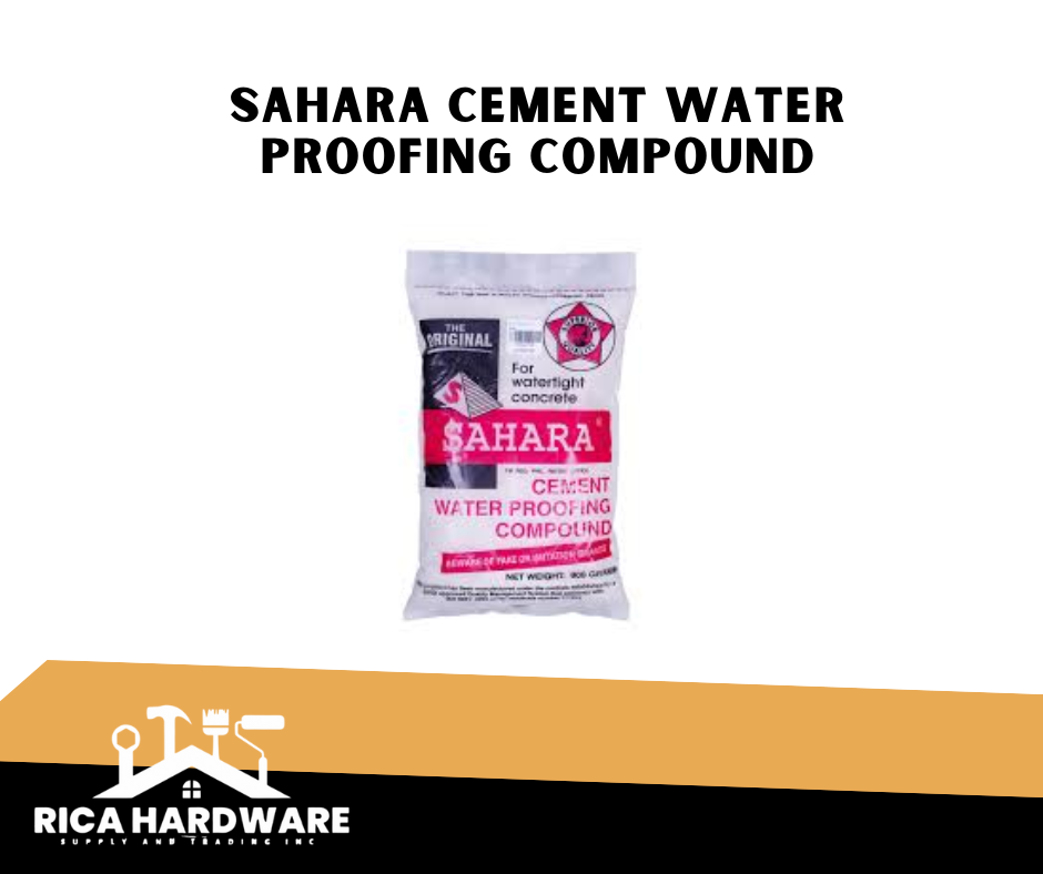 SAHARA CEMENT WATER PROOFING COMPOUND