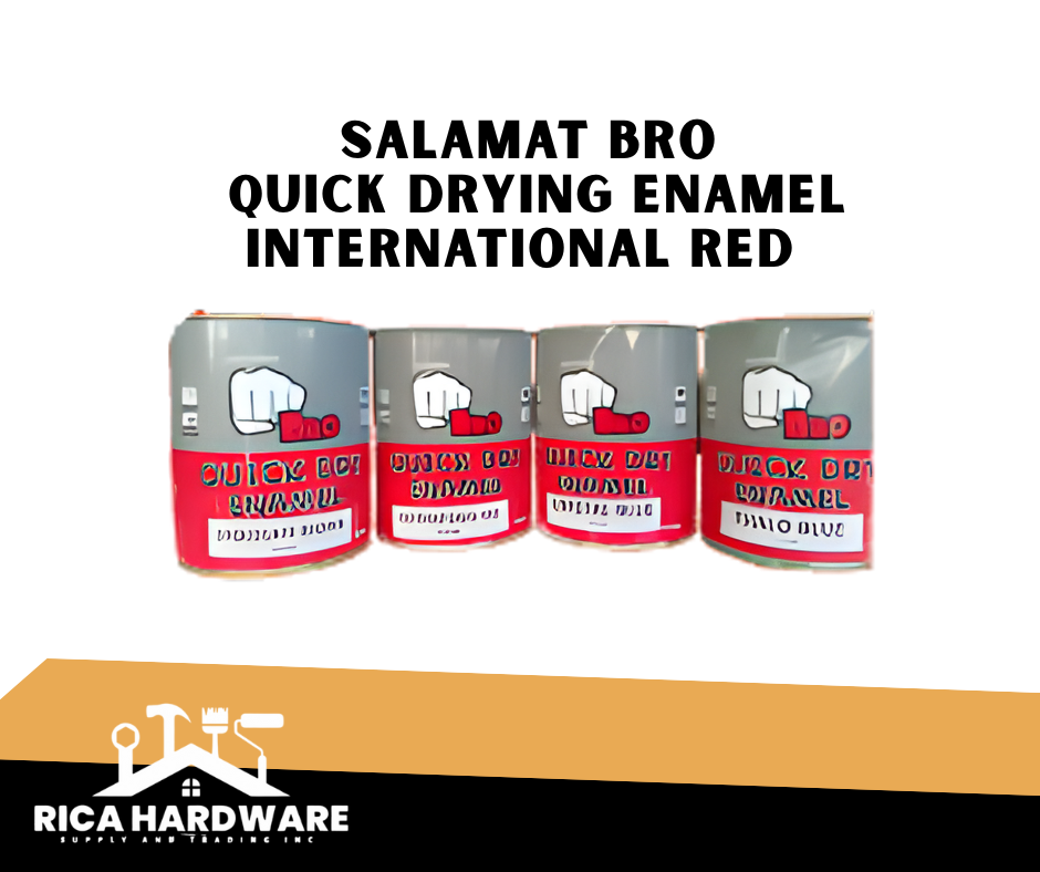 SALAMAT BRO QUICK DRYING ENAMEL INTERNATIONAL RED