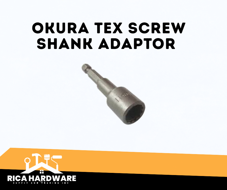 OKURA TEX SCREW SHANK ADAPTOR